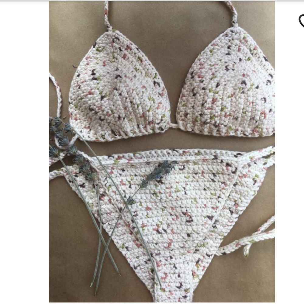 Handmade Bohemian Crochet Bikini Set